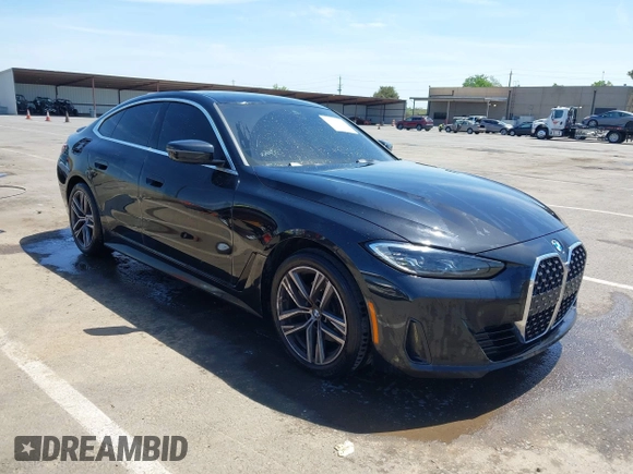 2023 BMW 4 Series 430i z VIN WBA63AV01PFP57025, wystawiony jako IAAI lot #42101068 z przebiegiem 28 514 mil mil oraz . Historia ofert i sprzedaży dostępna na DreamBid. Obrazek 1.