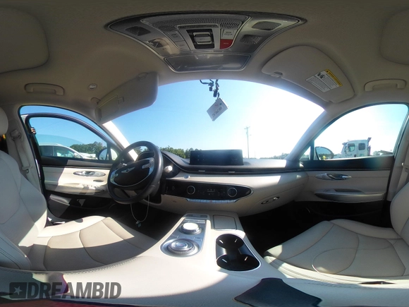 2023 Genesis GV70 2.5T with VIN KMUMADTB6PU096929, listed as a IAAI auction lot 42554427 with 73,553 mi miles and . Bid and sale history available at DreamBid. Image 18.