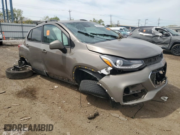2021 Chevrolet Trax LT with VIN KL7CJLSB8MB331295, listed as a Copart auction lot 55824065 with Not provided miles and Salvage title. Bid and sale history available at DreamBid. Image 4.