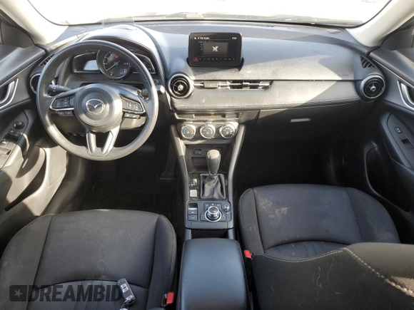 2019 Mazda CX-3 Sport with VIN JM1DKFB71K0423049, listed as a Copart auction lot 48686545 with 44,326 mi miles and Salvage Title. Bid and sale history available at carsss.com. Image 8.
