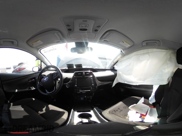 2022 Toyota Prius L Eco with VIN JTDKAMFU7N3154041, listed as a IAAI auction lot 41896210 with 46,382 mi miles and . Bid and sale history available at DreamBid. Image 18.