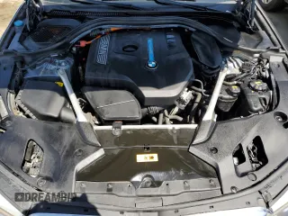 2019 BMW 5 Series 530e iPerformance with VIN WBAJA9C50KB399218, listed as a Copart auction lot 54268395 with 76,187 mi miles and Salvage Title. Bid and sale history available at carsss.com. Image 11.