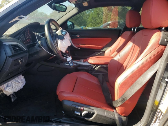2017 BMW 2 Series M240i xDrive with VIN WBA2G3C37HV641590, listed as a Copart auction lot 83361644 with 0 mi miles and Clean Title. Bid and sale history available at carsss.com. Image 7.