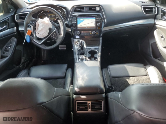 2017 Nissan Maxima SR with VIN 1N4AA6AP5HC453448, listed as a Copart auction lot 52346845 with 195,457 mi miles and Salvage Title. Bid and sale history available at carsss.com. Image 8.