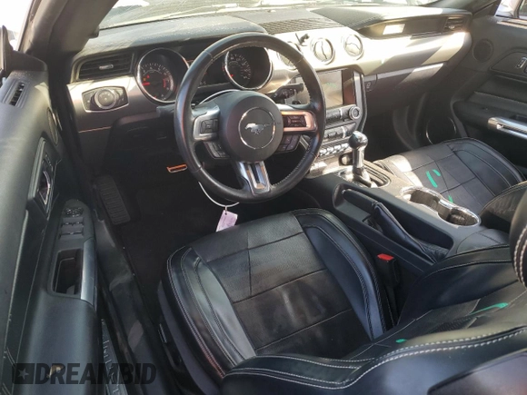 2015 Ford Mustang GT Premium with VIN 1FATP8FF4F5330308, listed as a Copart auction lot 52391415 with 75,225 mi miles and Salvage Title. Bid and sale history available at DreamBid. Image 8.