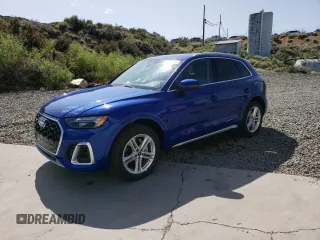 2021 Audi Q5 Premium Plus with VIN WA1E2AFY3M2019035, listed as a Copart auction lot 58747045 with 35,895 mi miles and Salvage title. Bid and sale history available at DreamBid. Image 1.