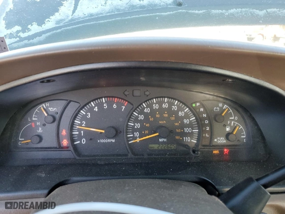 2003 Toyota Tundra SR5 with VIN 5TBBN44123S397502, listed as a Copart auction lot 48077505 with 222,605 mi miles and Salvage Title. Bid and sale history available at carsss.com. Image 9.