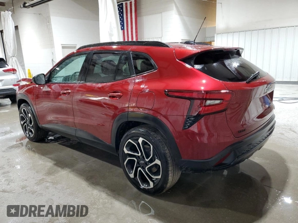 2024 Chevrolet Trax 2RS with VIN KL77LJE23RC122124, listed as a Copart auction lot 55307695 with 21,855 mi miles and Salvage Title. Bid and sale history available at DreamBid. Image 2.