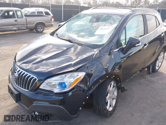 2016 Buick Encore Premium with VIN KL4CJDSB6GB729919, listed as a IAAI auction lot 41634440 with 119,237 mi miles. Bid and sale history available at carsss.com. Image 6.