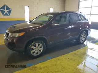 2011 Kia Sorento LX with VIN 5XYKTDA28BG109682, listed as a Copart auction lot 47684835 with 164,381 mi miles and Clean Title. Bid and sale history available at carsss.com. Image 1.