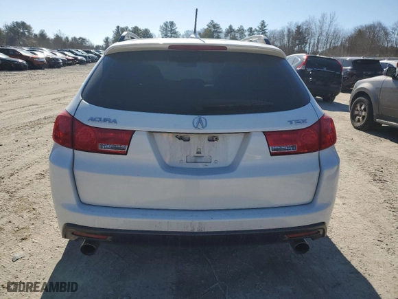 2012 Acura TSX Sport Wagon with VIN JH4CW2H56CC000299, listed as a Copart auction lot 47262095 with 179,898 mi miles and Clean Title. Bid and sale history available at carsss.com. Image 6.