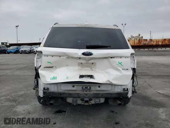 2016 Ford Explorer Sport with VIN 1FM5K8GT7GGD28317, listed as a Copart auction lot 55610145 with 156,532 mi miles and Salvage Title. Bid and sale history available at DreamBid. Image 6.