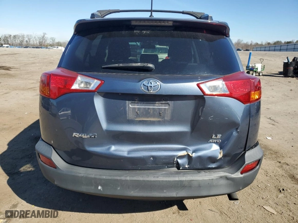 2013 Toyota RAV4 LE with VIN 2T3BFREV4DW080324, listed as a Copart auction lot 46670025 with 160,770 mi miles and Salvage Title. Bid and sale history available at carsss.com. Image 6.