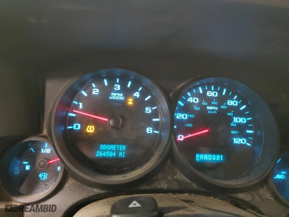 2007 Chevrolet Silverado 1500 LS with VIN 2GCEK13C871722715, listed as a Copart auction lot 41488155 with 264,584 mi miles and Clean Title. Bid and sale history available at carsss.com. Image 9.