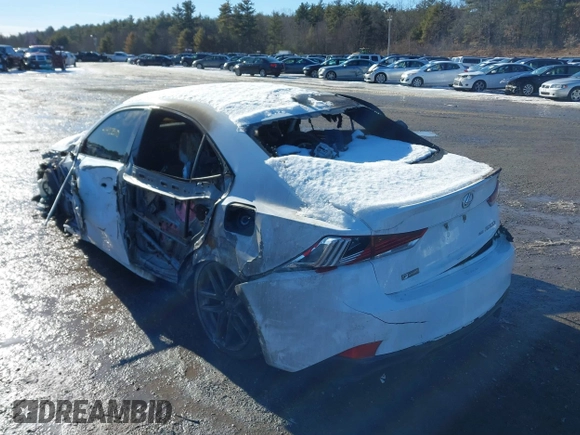 2018 Lexus IS 300 with VIN JTHC81D2XJ5027216, listed as a IAAI auction lot 41422510 with Not provided miles and . Bid and sale history available at DreamBid. Image 3.
