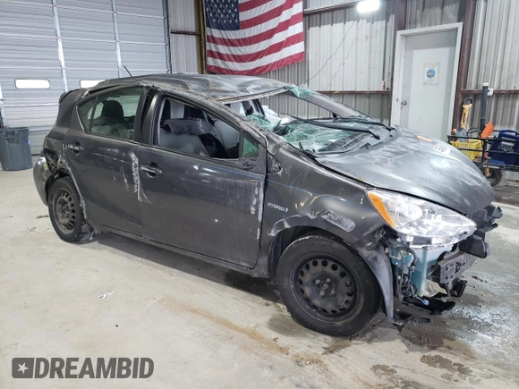 2013 Toyota Prius One with VIN JTDKDTB3XD1548917, listed as a Copart auction lot 51338445 with 299,280 mi miles and Salvage Title. Bid and sale history available at carsss.com. Image 4.