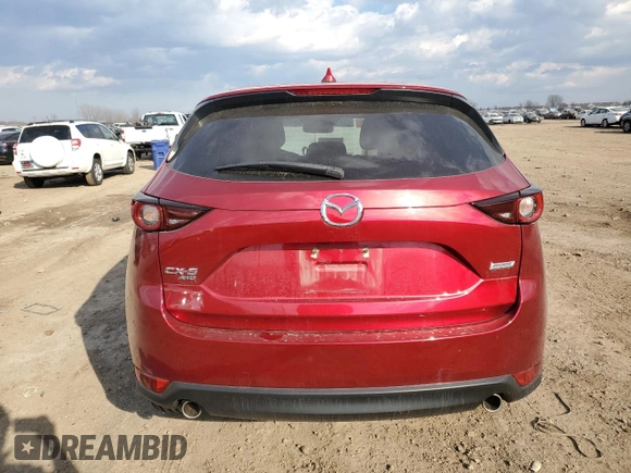2018 Mazda CX-5 Touring with VIN JM3KFBCM8J0459657, listed as a Copart auction lot 50789585 with 72,657 mi miles and Salvage Title. Bid and sale history available at carsss.com. Image 6.