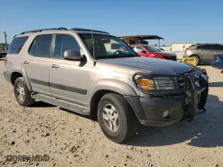 2002 Toyota Sequoia Limited with VIN 5TDZT38A22S067809, listed as a Copart auction lot 85933364 with 168,009 mi miles and Salvage Title. Bid and sale history available at carsss.com. Image 4.