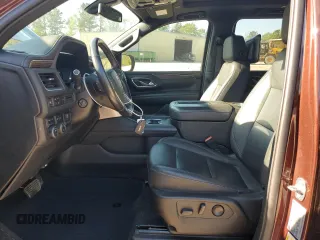 2022 Chevrolet Suburban LT with VIN 1GNSKCKD3NR116646, listed as a Copart auction lot 52483305 with 67,110 mi miles and Salvage Title. Bid and sale history available at carsss.com. Image 7.
