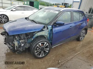 2020 Nissan Kicks SV with VIN 3N1CP5CV3LL515226, listed as a Copart auction lot 57395835 with 54,607 mi miles and Salvage title. Bid and sale history available at DreamBid. Image 1.