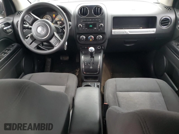 2017 Jeep Compass Sport with VIN 1C4NJCBA2HD147449, listed as a Copart auction lot 89077535 with 132,150 mi miles and Salvage Title. Bid and sale history available at carsss.com. Image 8.