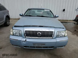 2010 Mercury Grand Marquis LS with VIN 2MEBM7FV1AX602156, listed as a Copart auction lot 71723204 with 0 mi miles and Salvage Title. Bid and sale history available at carsss.com. Image 5.