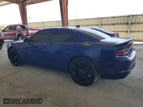 2018 Dodge Charger SXT Plus with VIN 2C3CDXHG1JH252966, listed as a Copart auction lot 56351885 with Not Provided miles and Salvage Title. Bid and sale history available at DreamBid. Image 2.
