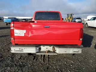 1996 Ford F-150 with VIN 1FTEX14N7TKA17710, listed as a Copart auction lot 76341824 with 215,390 mi miles and Salvage Title. Bid and sale history available at carsss.com. Image 6.
