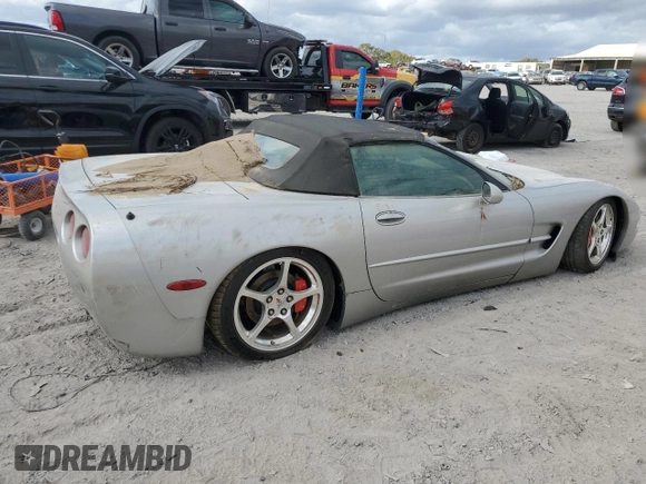 2004 Chevrolet Corvette with VIN 1G1YY32GX45103225, listed as a Copart auction lot 78459524 with 0 mi miles and Salvage Title. Bid and sale history available at carsss.com. Image 3.