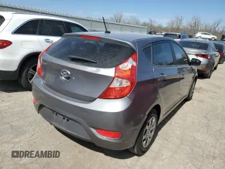 2014 Hyundai Accent GS with VIN KMHCT5AE6EU190507, listed as a Copart auction lot 47562454 with 29,354 mi miles and Salvage Title. Bid and sale history available at carsss.com. Image 3.