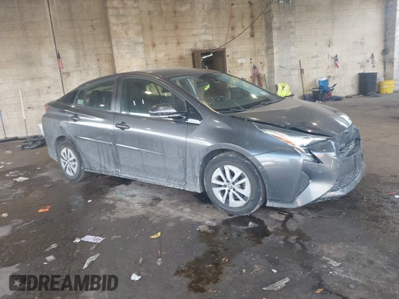 2018 Toyota Prius Two with VIN JTDKARFU3J3054803, listed as a IAAI auction lot 41442350 with 61,989 mi miles. Bid and sale history available at carsss.com. Image 1.