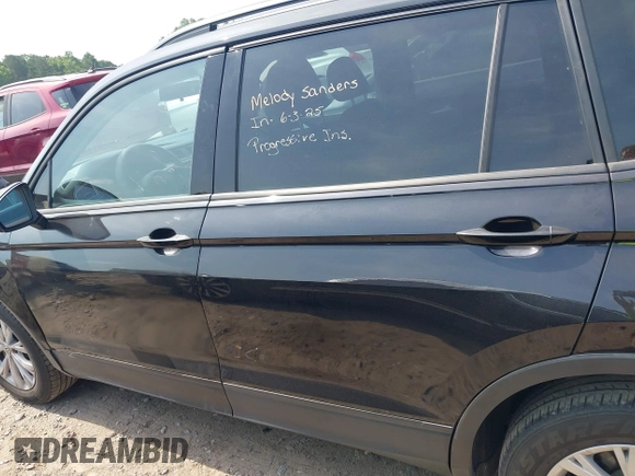 2020 Volkswagen Tiguan S with VIN 3VV1B7AX1LM086019, listed as a IAAI auction lot 42458434 with 114,413 mi miles and . Bid and sale history available at DreamBid. Image 14.