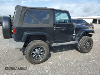 2011 Jeep Wrangler Sahara with VIN 1J4AA5D15BL552185, listed as a Copart auction lot 63065185 with 159,850 mi miles and Salvage title. Bid and sale history available at DreamBid. Image 3.