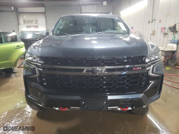 2021 Chevrolet Tahoe Z71 with VIN 1GNSKPKD9MR452601, listed as a Copart auction lot 49108375 with 69,849 mi miles and Salvage Title. Bid and sale history available at carsss.com. Image 5.