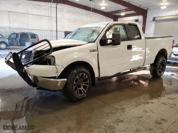 2008 Ford F-150 STX with VIN 1FTRX14WX8FC27423, listed as a Copart auction lot 85486854 with 116,324 mi miles and Non Repairable. Bid and sale history available at carsss.com. Image 1.
