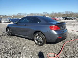 2018 BMW 2 Series 230i with VIN WBA2J1C56JVD09687, listed as a Copart auction lot 46861805 with 79,146 mi miles and Salvage Title. Bid and sale history available at carsss.com. Image 2.