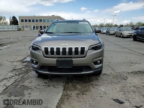 2020 Jeep Cherokee Limited with VIN 1C4PJMDXXLD616411, listed as a Copart auction lot 55453845 with 14,510 mi miles and Salvage title. Bid and sale history available at DreamBid. Image 15.