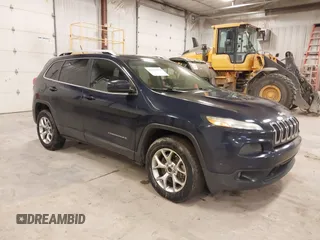 2014 Jeep Cherokee Latitude with VIN 1C4PJMCS9EW239549, listed as a IAAI auction lot 41156954 with 167,331 mi miles and . Bid and sale history available at DreamBid. Image 1.