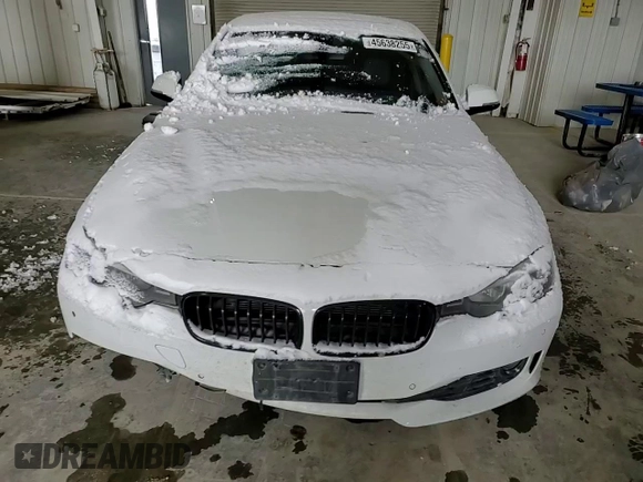 2015 BMW 3 Series 320i xDrive with VIN WBA3C3G59FNT52946, listed as a Copart auction lot 45638255 with Not Provided miles and Salvage Title. Bid and sale history available at carsss.com. Image 11.