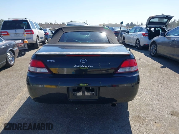 2001 Toyota Solara SE with VIN 2T1FF28PX1C504066, listed as a IAAI auction lot 41679537 with 228,946 mi miles and . Bid and sale history available at carsss.com. Image 16.