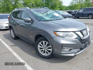 2017 Nissan Rogue SV with VIN KNMAT2MT4HP589164, listed as a IAAI auction lot 42342400 with 98,432 mi miles and . Bid and sale history available at DreamBid. Image 1.