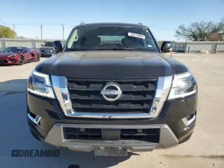 2023 Nissan Armada SV with VIN JN8AY2AD8P9693887, listed as a Copart auction lot 50410685 with 30,355 mi miles and Salvage title. Bid and sale history available at DreamBid. Image 5.