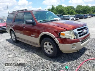 2007 Ford Expedition Eddie Bauer z VIN 1FMFU17507LA70382, wystawiony jako IAAI lot #42438999 z przebiegiem 256 412 mil mil oraz . Historia ofert i sprzedaży dostępna na DreamBid. Obrazek 1.