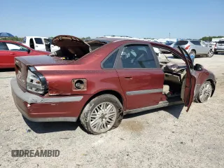 2000 Volvo S80 with VIN YV1TS90D8Y1146368, listed as a Copart auction lot 52715725 with 0 mi miles and Salvage Title. Bid and sale history available at carsss.com. Image 3.