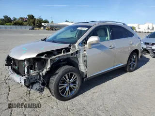 2014 Lexus RX 350 with VIN 2T2BK1BA7EC240783, listed as a Copart auction lot 61453445 with 166,726 mi miles and Salvage title. Bid and sale history available at DreamBid. Image 1.
