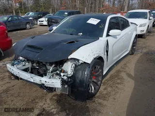 2021 Dodge Charger SRT Hellcat Widebody with VIN 2C3CDXL92MH585934, listed as a IAAI auction lot 41387883 with 20,873 mi miles. Bid and sale history available at carsss.com. Image 17.