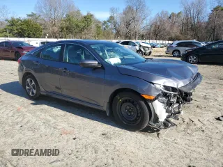 2020 Honda Civic LX z VIN 2HGFC2F65LH530300, wystawiony jako Copart lot #50333265 z przebiegiem 45 444 mil mil oraz Szkoda całkowita • Salvage title. Historia ofert i sprzedaży dostępna na DreamBid. Obrazek 4.
