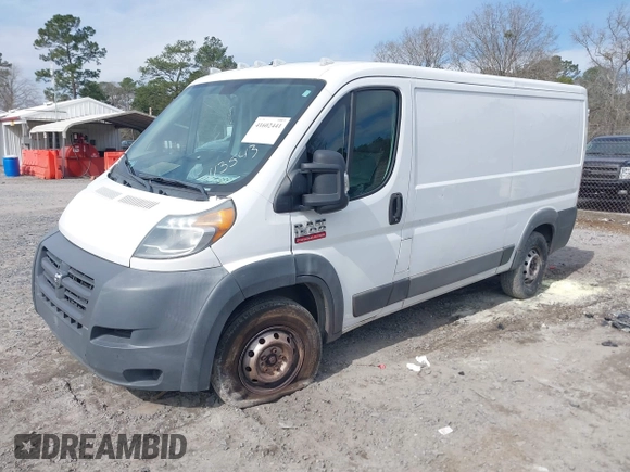 2016 Ram ProMaster Cargo with VIN 3C6TRVAG3GE113543, listed as a IAAI auction lot 41602441 with 242,350 mi miles and . Bid and sale history available at DreamBid. Image 2.