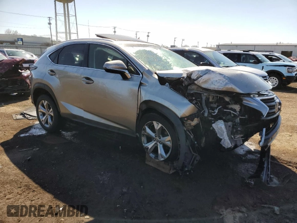 2017 Lexus NX 200t z VIN JTJBARBZ0H2128256, wystawiony jako Copart lot #52351235 z przebiegiem 98 086 mil mil oraz Szkoda całkowita • Salvage title. Historia ofert i sprzedaży dostępna na DreamBid. Obrazek 4.