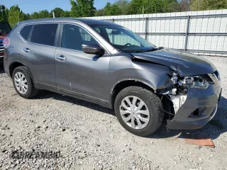 2014 Nissan Rogue S with VIN 5N1AT2MK7EC790661, listed as a Copart auction lot 52311415 with 93,557 mi miles and Salvage Title. Bid and sale history available at carsss.com. Image 4.